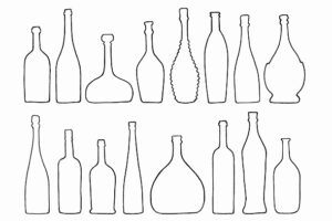 ワインボトルの種類,ワインボトルのサイズ