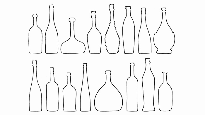 ワインボトルは産地によって異なる？ワインボトルの種類とサイズ