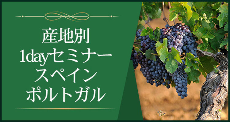 【産地別1dayセミナー】スペイン、ポルトガル～イベリア半島のワイン革命～※Step-Ⅱ各回受講