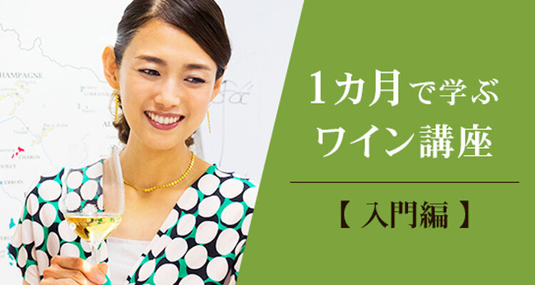 1か月で学ぶワイン講座　～入門編　6月スタート