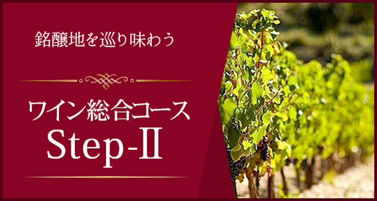 Step-Ⅱ＜K-Wine Salon横浜教室＞2026年1月スタート（前半：第1回~第8回分）