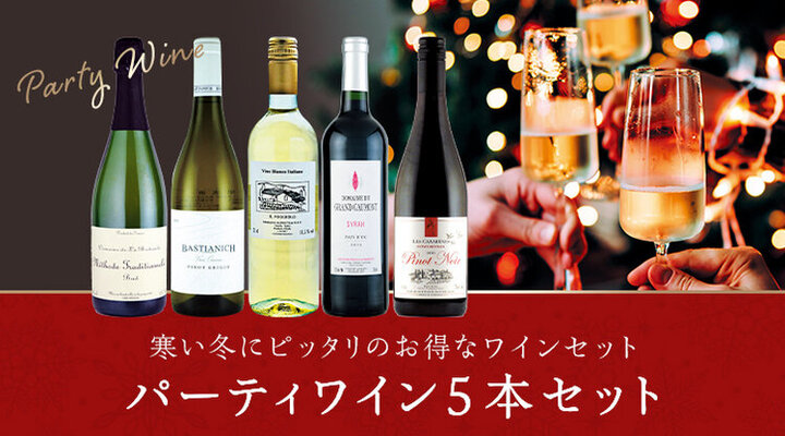 パーティーワイン5本セット