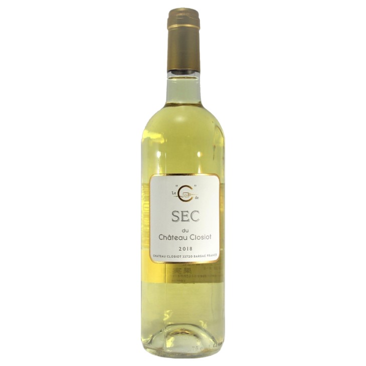 シャトー・クロジオ　ボルドー・ブラン・セ・ド・セック-Closiot Bordeaux Blanc C de Sec