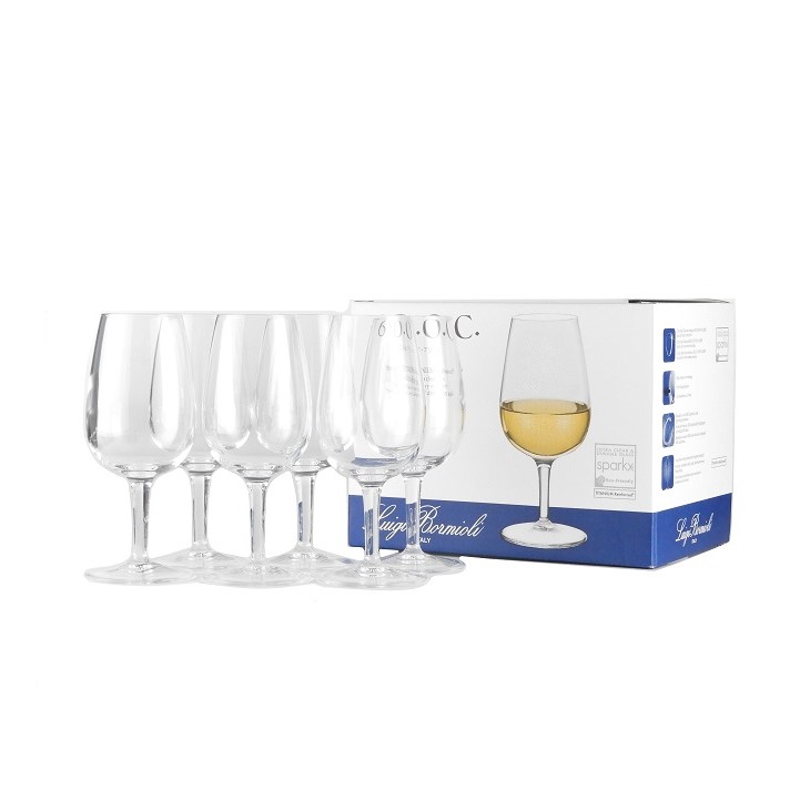 【再入荷！】ISO国際規格テイスティンググラス６脚セット（イタリア製）-ISO Standard Wine Tasting Glass (6pcs)
