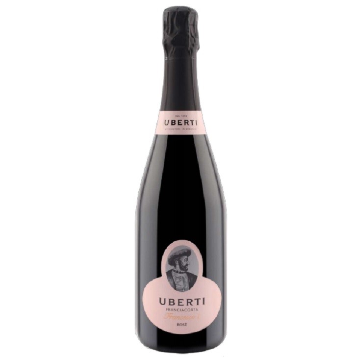 ウベルティ　フランチャコルタ・ロゼ・フランチェスコ・プリモ　NV-Franciacorta Rosé Francesco 1