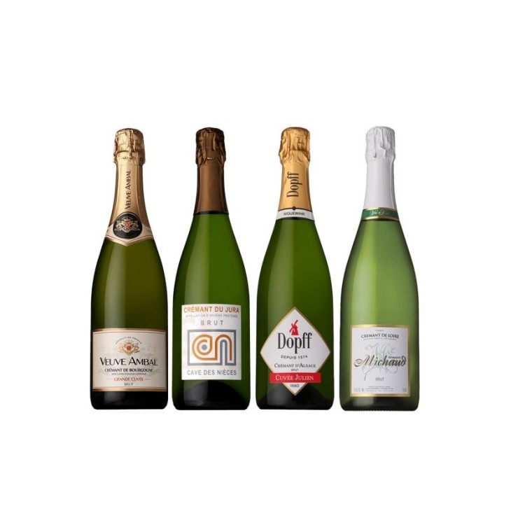 さらに追加【ポイント15倍！1500ポイント】クレマン4本セット-T_ Crémant 4-bottle Set
