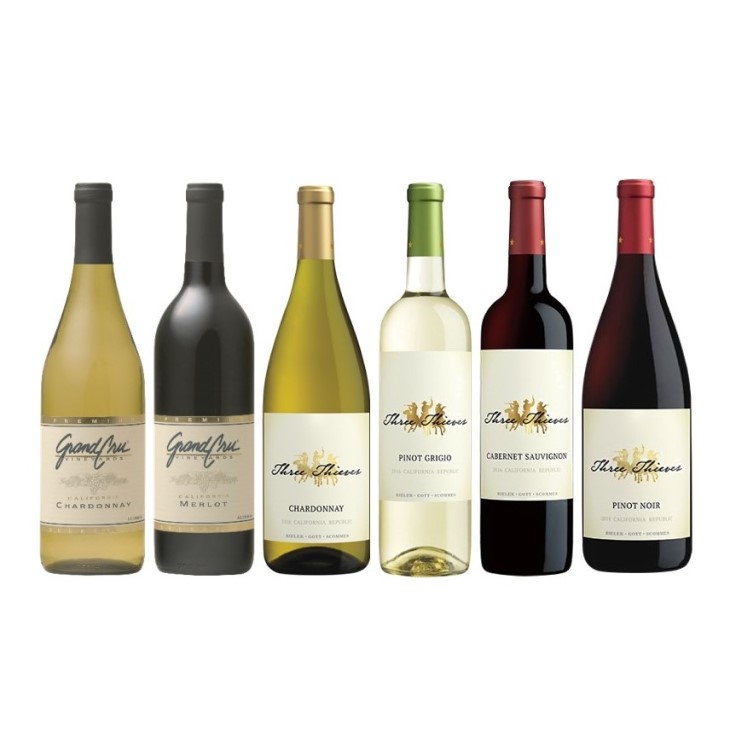 【ポイント20倍！1891ポイント】カリフォルニアワイン6本セット-T_ California wine 6-bottle Set