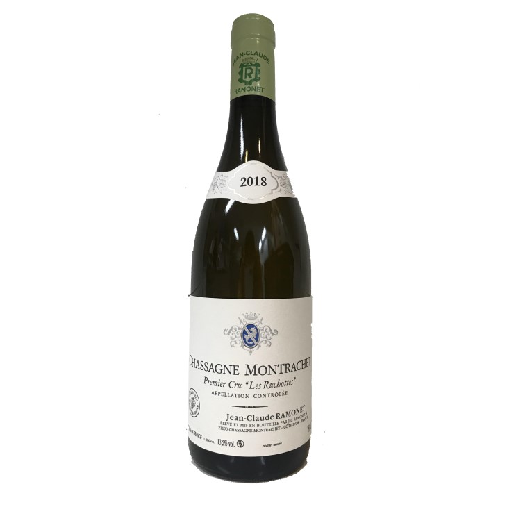 ジャン・クロード・ラモネ　シャサーニュ・モンラッシェ・1er クリュ・レ・リュショット・ブラン　2018-Chassagne Montrachet 1er Cru Ruchottes Blanc