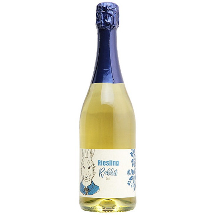 シュロス・アラス　ラビット・リースリング・ゼクト・ブリュット　-Rabbit Riesling Sekt brut 