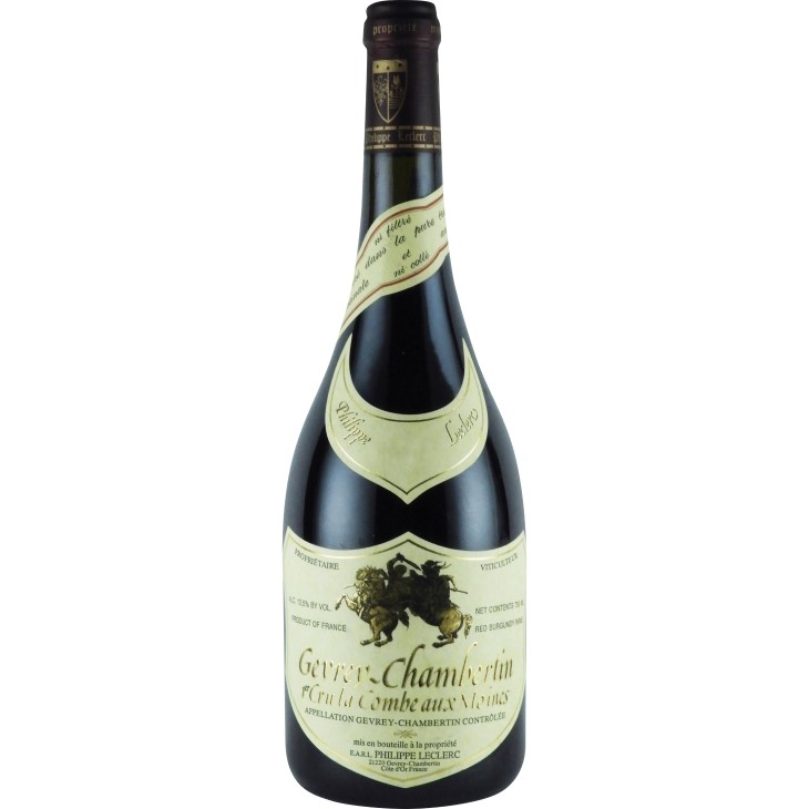 フィリップ・ルクレール　ジュヴレ・シャンベルタン・プルミエ・クリュ・コンブ・オ－・モワンヌ　2000-Gevrey Chambertin 1er Cru Combe Aux Moines