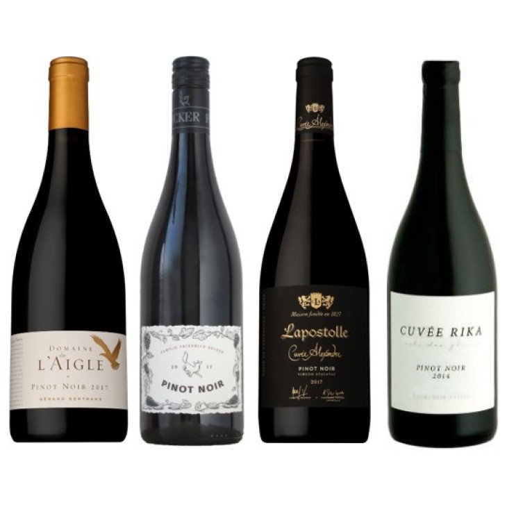 ブルゴーニュ好きも唸る！世界のピノ・ノワール4本セット-World Pinot Noir 4-bottle Set
