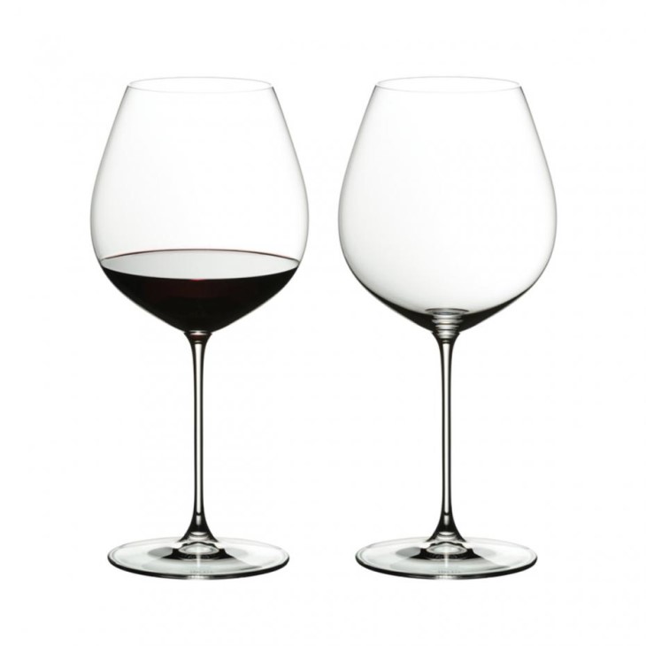 リーデル ヴェリタス オールドワールド・ピノ・ノワール２脚セット（赤ワイン用グラス）-VERITAS  Old World Pinot Noir 2P