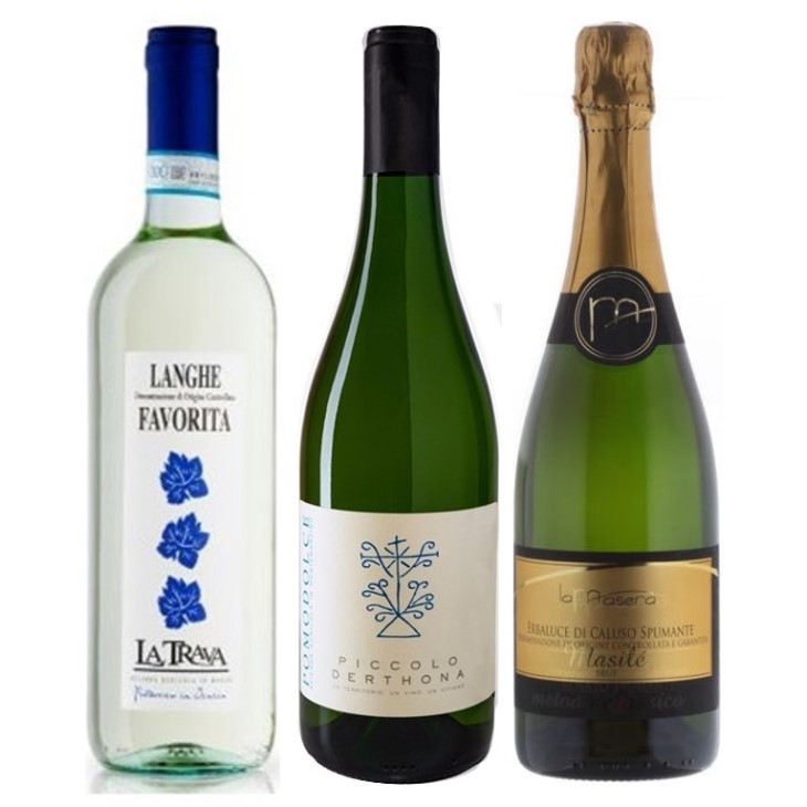 ガヴィ・アルネイスだけじゃない！　裏ピエモンテ白ワイン3本セット-URA_Piemonte 3-bottle Set