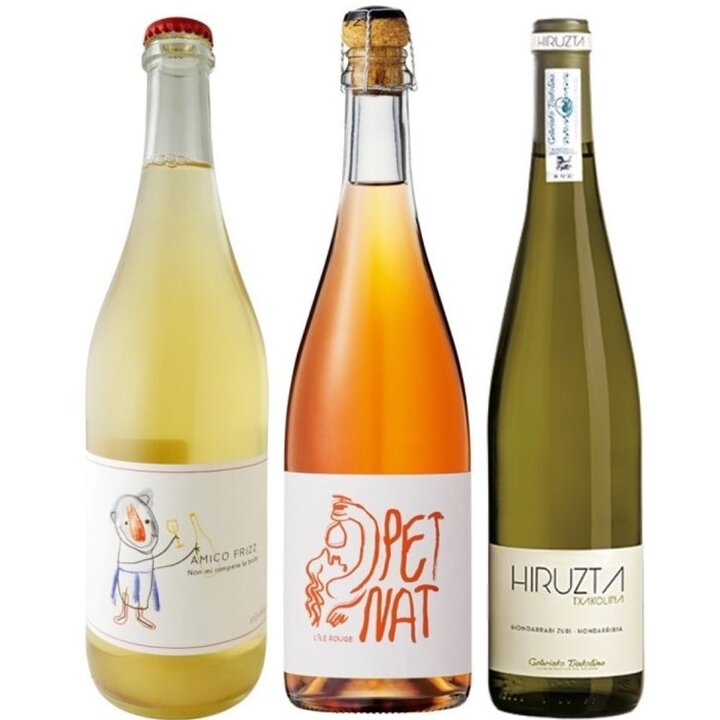 カジュアルにプティシュワ！ 微発泡ワイン3本セット-Petillant 3-bottle Set