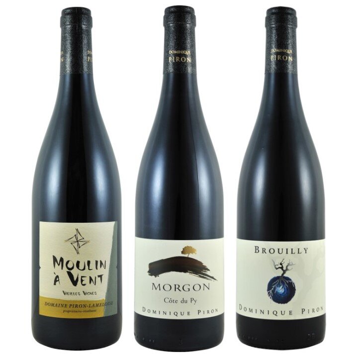 ガメイの真髄に迫る　クリュ・ボージョレ飲み比べ3本セット-Crus Du Beaujolais 3-bottle Set