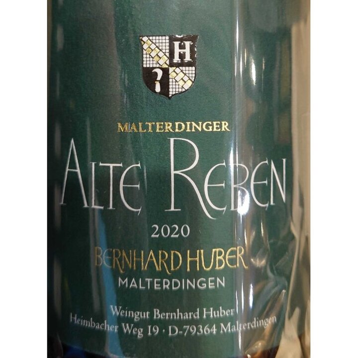 ベルンハルト・フーバー  　マルターディンガー・シャルドネ・アルテレーベン				-Malterdinger Chardonnay Alte Reben					