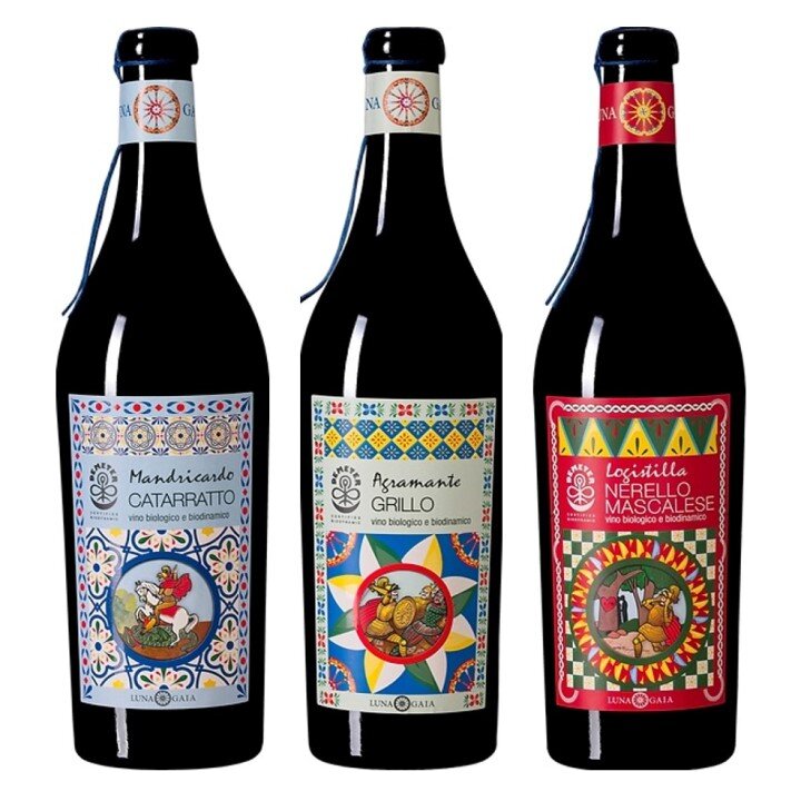 最強コスパ！シチリア島の魅力を探るルナガイア3本セット-Sicilian wine 3-bottle Set