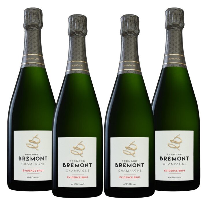 ベルナール・ブレモン アンボネイ・グランクリュ・ブリュット4本セット-Bernard Bremont Brut 4-bottle Set