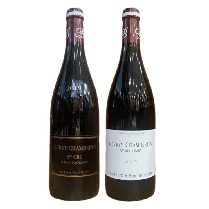 2019年最高クラスのジュヴレの傑作！至極のジュヴレ・シャンベルタン村名＆1erクリュ2本セット-Domaine Alain Burguet Gevrey Chambertin 2-Bottle Set