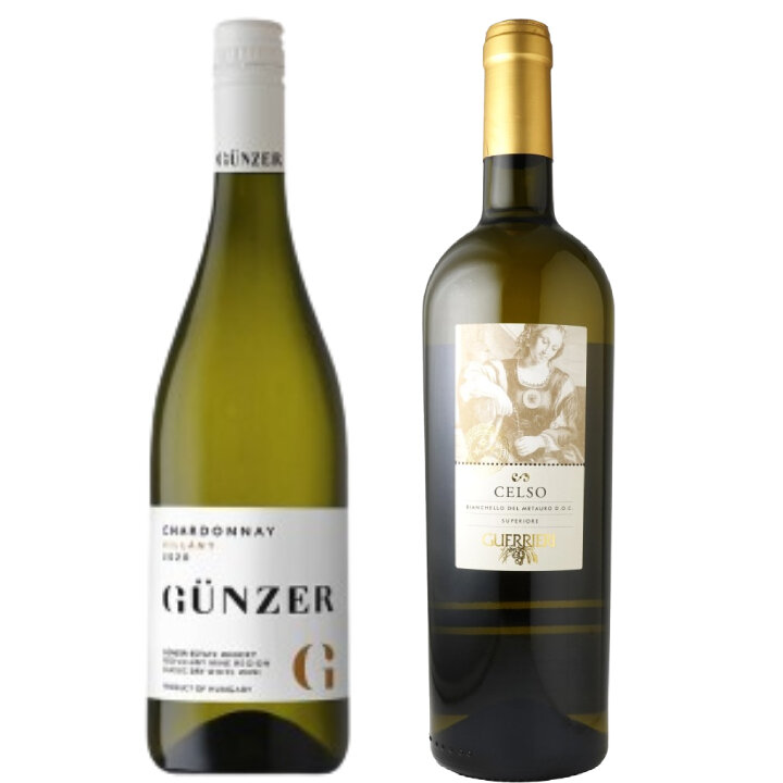 店長おすすめワインセット　ハンガリーイタリア白2本セット-Caves de la Madeleine Sommelier's Recommendation Hungary & Italy Wine 2-Bottle Set