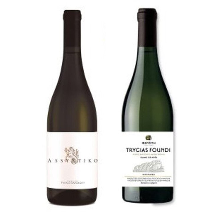 店長おすすめワインセット　ギリシャ白ワイン2本セット-Caves de la Madeleine Sommelier's Recommendation Greek Wine 2-bottle Set