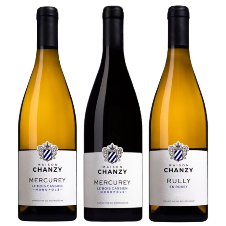 ブルゴーニュの新世代生産者『シャンジー』 コート･シャロネーズ紅白3本セット-Chanzy Côte Chalonnaise 3-bottle set