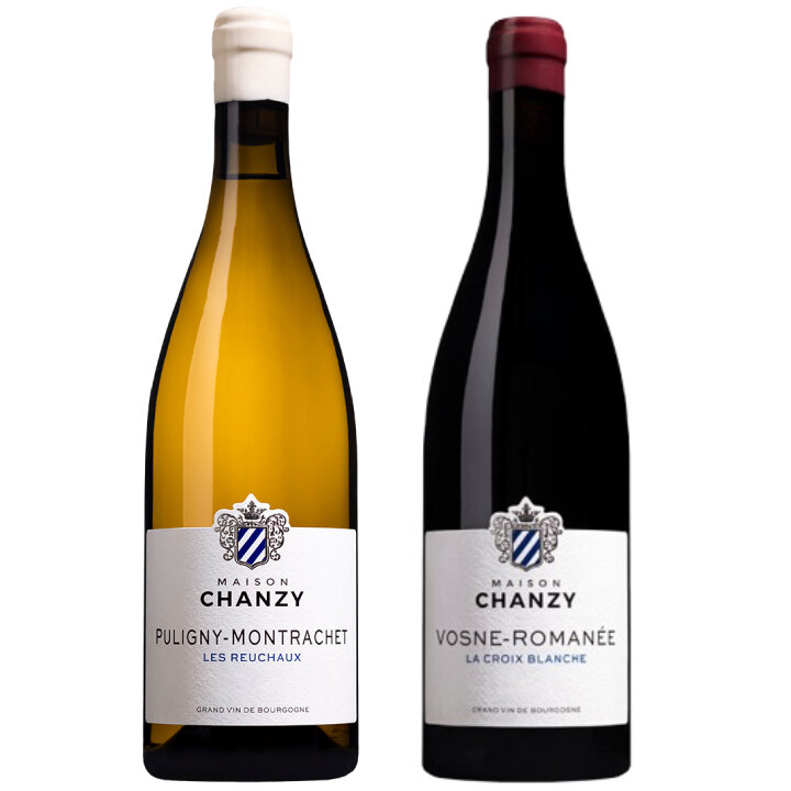 ブルゴーニュの新世代生産者『シャンジー』 ピュリニー＆ヴォーヌ・ロマネ紅白2本セット-Chanzy Village Wine 2-bottle set