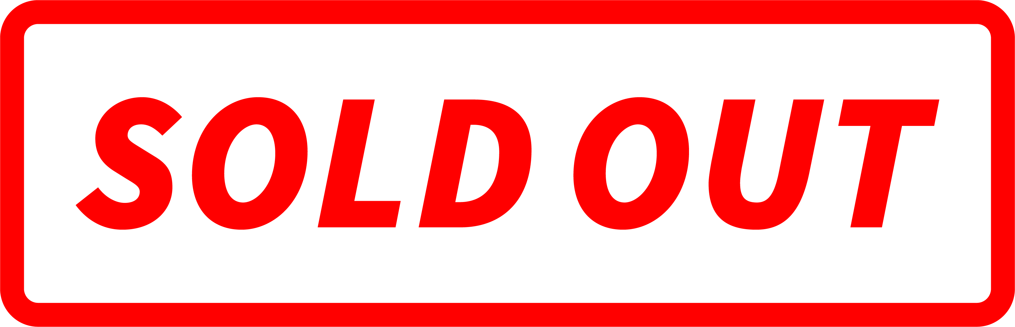 SOLD OUT