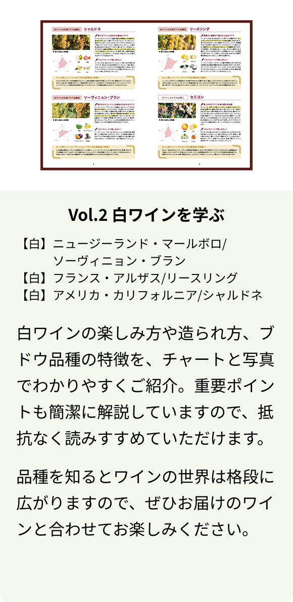 Vol.2 白ワインを学ぶ